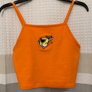 Forever 21 Cheetos Cropped Tank Top